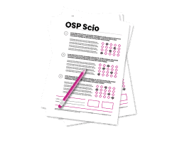 Vyplněný Scio test OSP