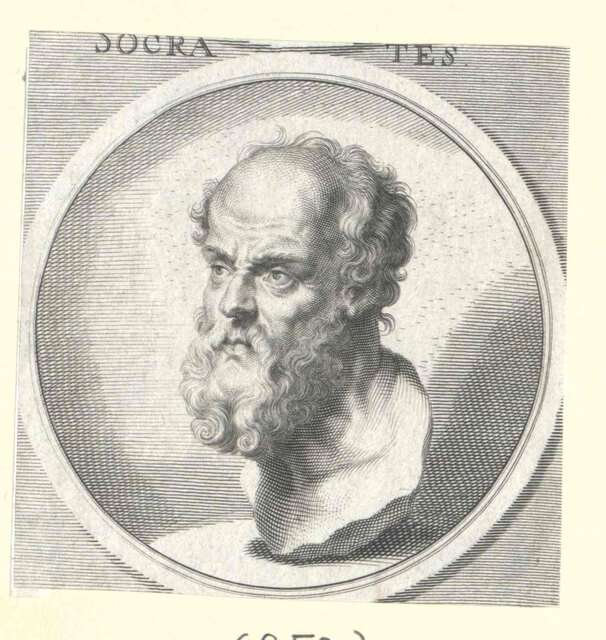 Představitel filozofie Sokrates